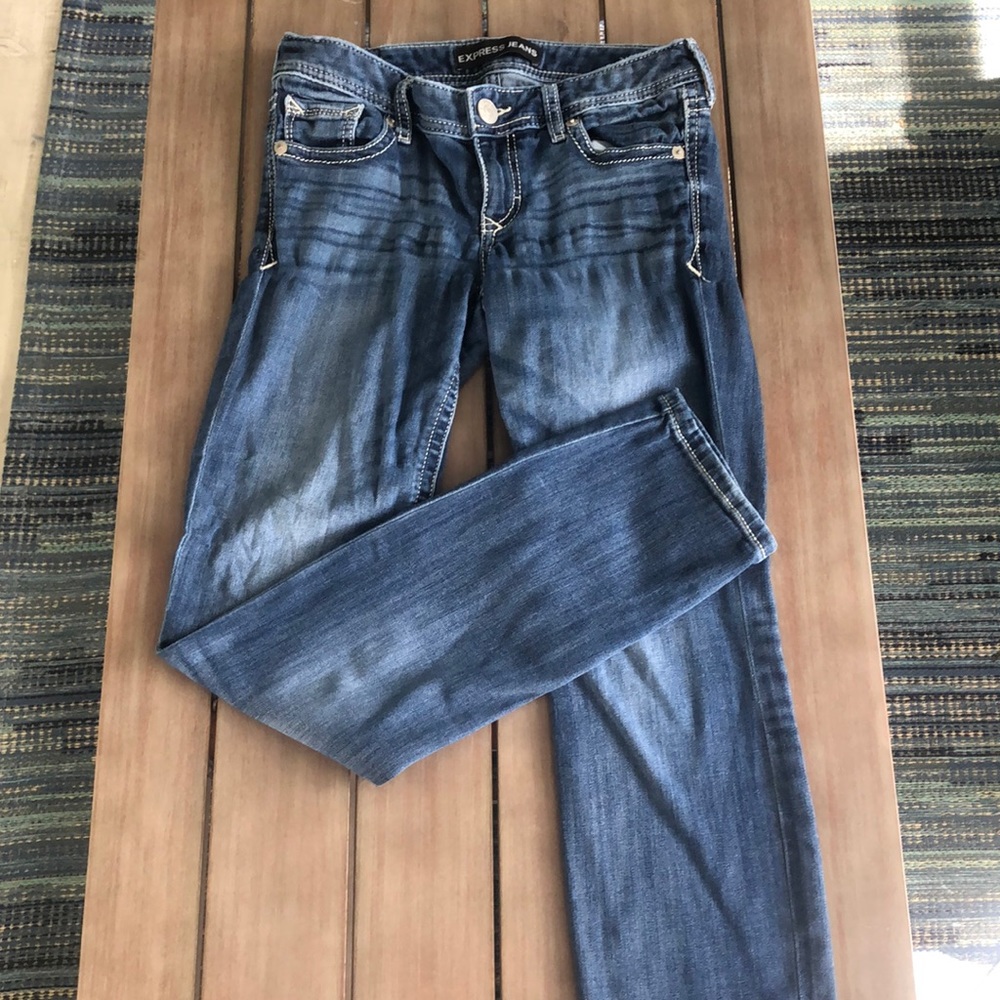 Dark blue express jeans
